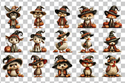 Halloween Farm PNG Clipart, a Seasonal Illustration by Nicolle's Colorful Art (Thumbnail 3 of 5)