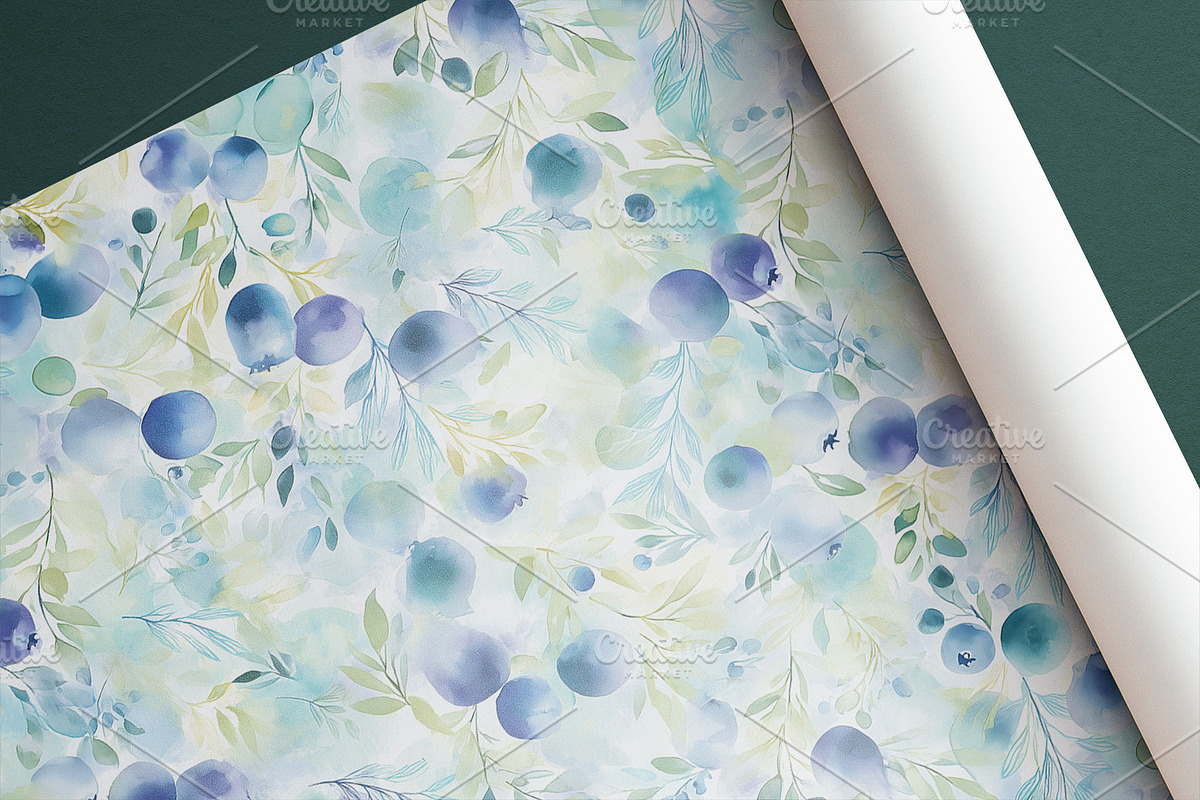 SUMMER FRUIT Seamless Pattern BUNDLE, a Pattern Graphic by AYAKA Studio Co. (Photo 2 of 13)