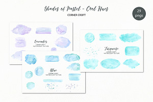 Shades of Pastel Cool Texture