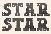 ShowBill Hand Drawn Western Font, a Slab Serif Font by Madeline ODonoghue Design (Thumbnail 7 of 10)