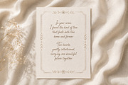 Rustic Melody - Handmade Font Duo, a Script Font by Typebae (Thumbnail 6 of 9)