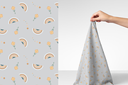 Boho Whale & Rainbow, a Pattern Graphic by tetiartline (Thumbnail 2 of 10)