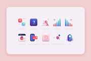 3D Fintech Icon Collection, an Outline Icon by Polar Vectors (Thumbnail 8 of 14)