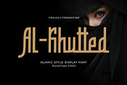 Al-Khutted - Arabic Font Display, a Font by Runsell Studio (Thumbnail 1 of 5)