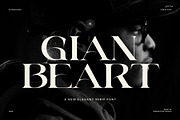 Gian Beart Elegant Serif Font, a Serif Font by Perfectype (Thumbnail 1 of 8)