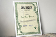 Certificate Word | PSD | AI, a Stationery Template by Curve Design (Thumbnail 2 of 2)