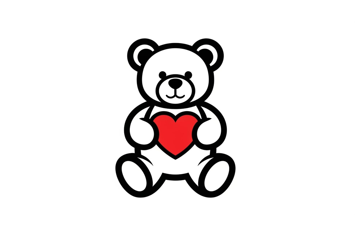 Cute Teddy Bear Love Vector Bundle, an Illustration by Designs_River (Photo 7 of 51)