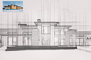 Architectural Sketch Effect, an Action Add-On by U_Design (Thumbnail 2 of 6)