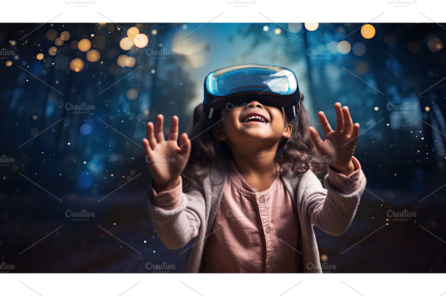 immersive preschool technology ai, a Technology Photo by pikepicture
