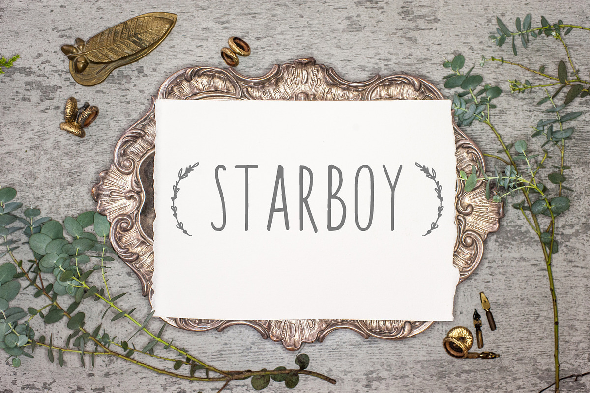 50%Off Starboy Handwritten typeface