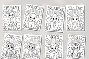 Animal Coloring Book Kids 30 Page, an Education Illustration by Mohammad Sarfaraz (Thumbnail 10 of 15)