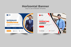 Business Horizontal Banner Template