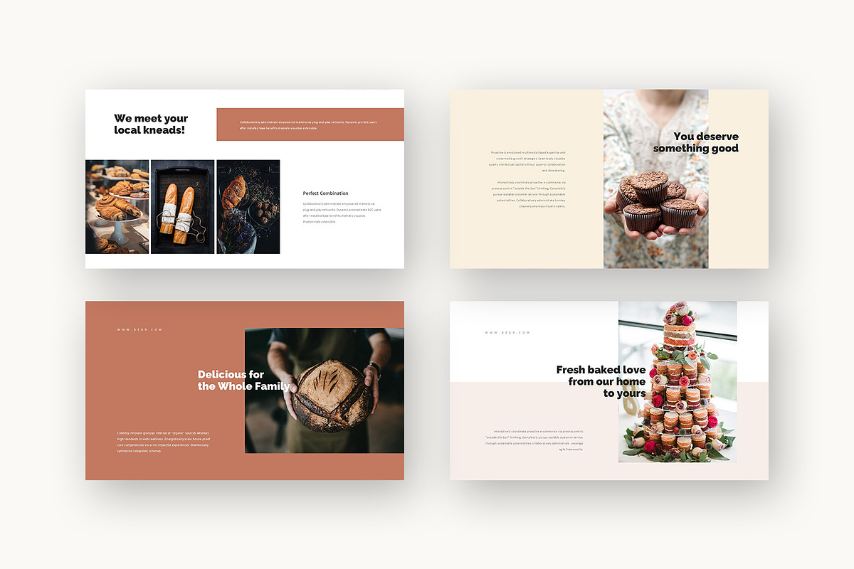 Begr : Patisserie Biz Powerpoint, a Presentation Template by Punkl Camp (Photo 4 of 16)