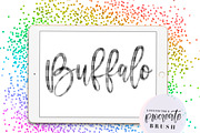 Buffalo Procreate Brush, a Brush Add-On by lovetistrue (Thumbnail 1 of 3)