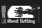 Headstone - Classic Blackletter Type, a Blackletter Font by RagamKata (Thumbnail 6 of 11)