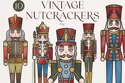 Vintage Nutcrackers - Nutcracker PNG