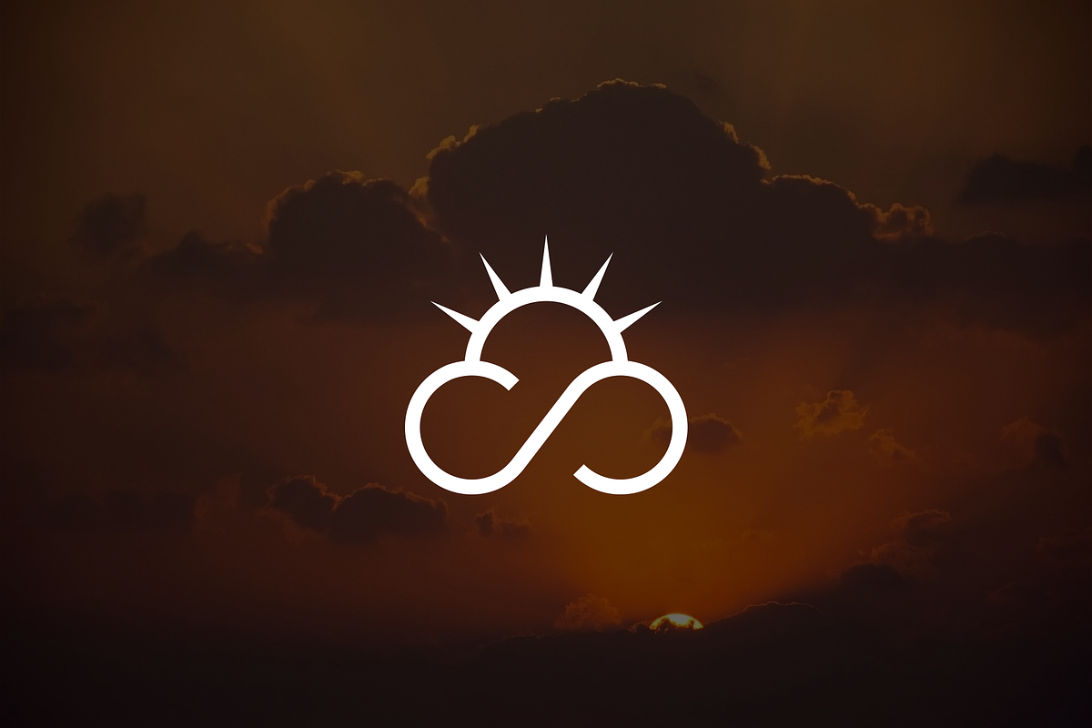 Minimalist Cloud Sun Logo, a Branding & Logo Template by Luxury Logos (Photo 2 of 4)