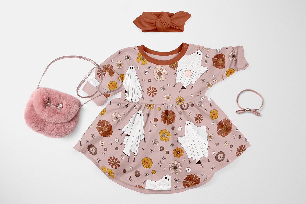 Boho Halloween Autumn graphic set, a Pattern Graphic by @olga.angelloz (Photo 10 of 15)