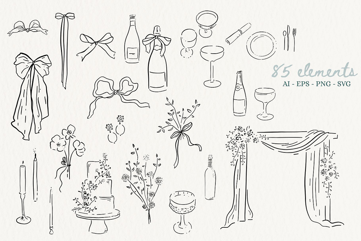 Whimsical Wedding: Coastal Edition, an Illustration by PaperJamLab (Photo 3 of 17)
