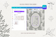 Vintage Christmas Line art winter, a Decorative Illustration by Kreker Kate (Thumbnail 9 of 10)