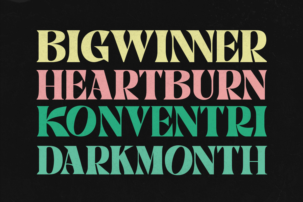 Pionel, a Serif Font by Fontastic (Photo 2 of 10)