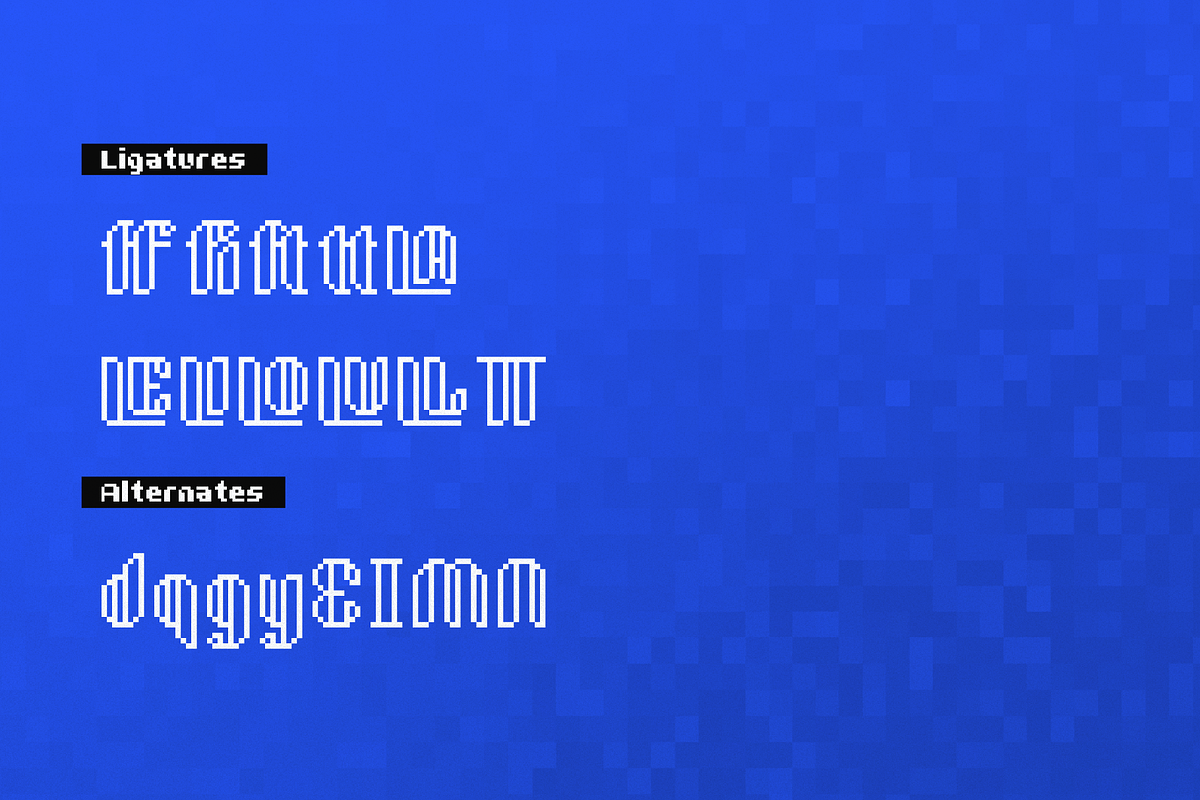 Bitmap Loft | Pixelated Font, a Sans Serif Font by gracetype_studio (Photo 12 of 12)