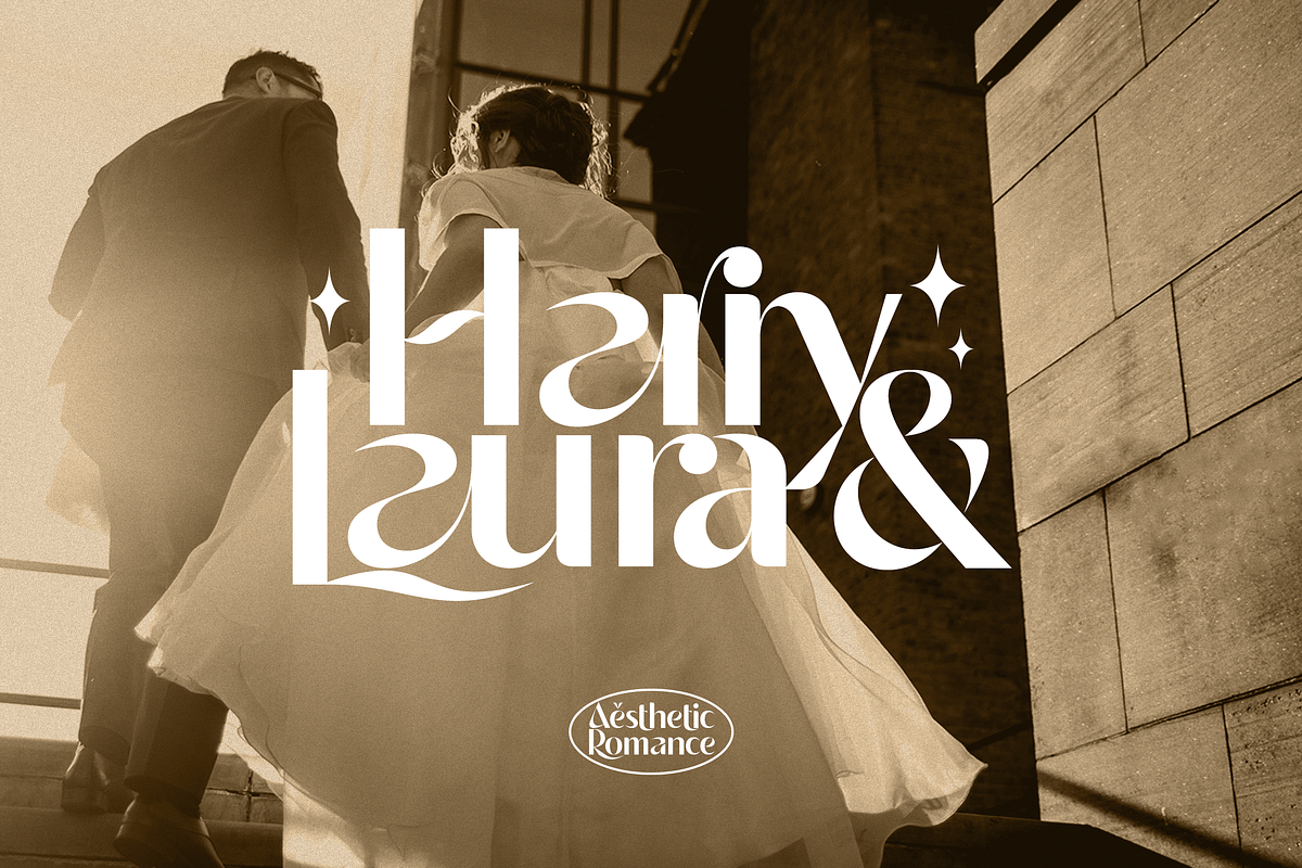 Aesthetic Romance, a Sans Serif Font by Sign Studio (Photo 2 of 16)