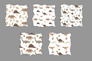 Boho dinosaurs pattern, a Pattern Graphic by SleptArt (Thumbnail 8 of 10)