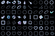 Holographic PNG Pack - 191 Elements, an Object Graphic by Drawwell (Thumbnail 5 of 6)