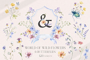 World of Butterflies & Wild Flowers., a Seasonal Illustration by Designwork (Thumbnail 19 of 20)