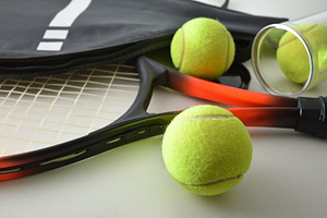 Tennis Rackets Balls and Gear Still Life, a Sports & Recreation Photo by Davizro's Market