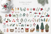 Cozy Christmas pattern & clipart, a Seasonal Illustration by Cozy pattern shop (Thumbnail 6 of 13)
