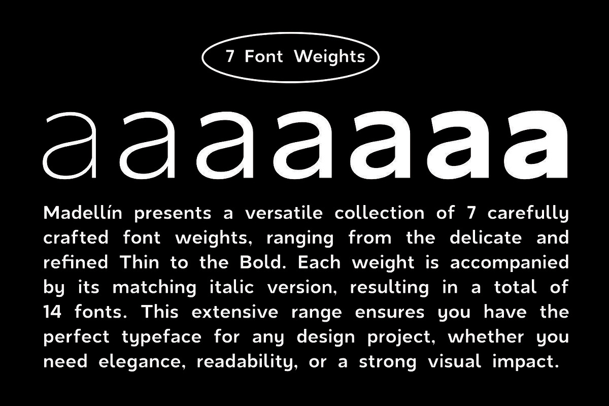 Madellin - Logo Font, a Sans Serif Font by Umitype (Photo 5 of 15)