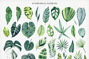 Paint In Green Watercolor Collection, a Texture Illustration by Natalia Fedorova (Thumbnail 3 of 14)