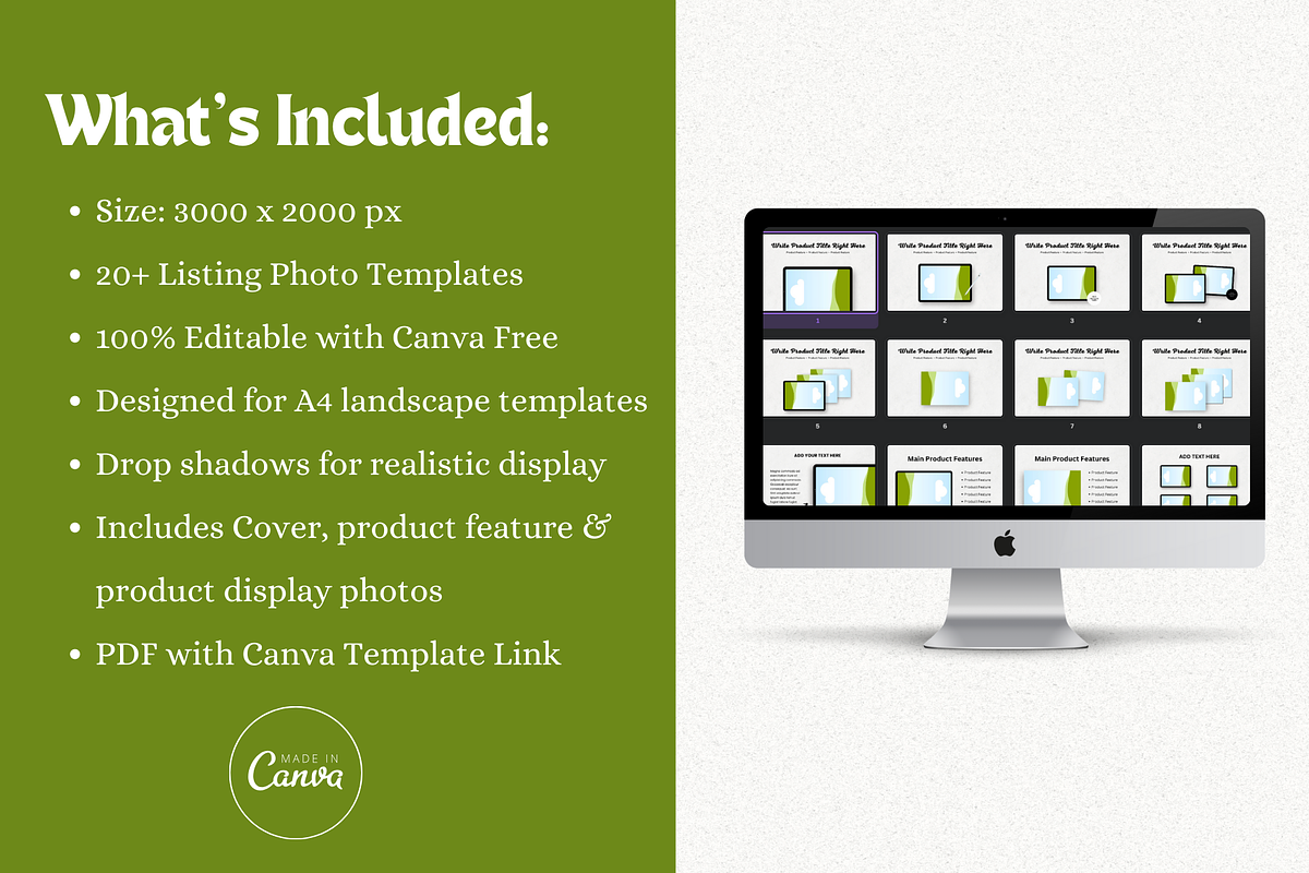 Landscape Listing Photo Mockups Etsy, a Templates & Theme by The Chaos Project (Photo 2 of 7)