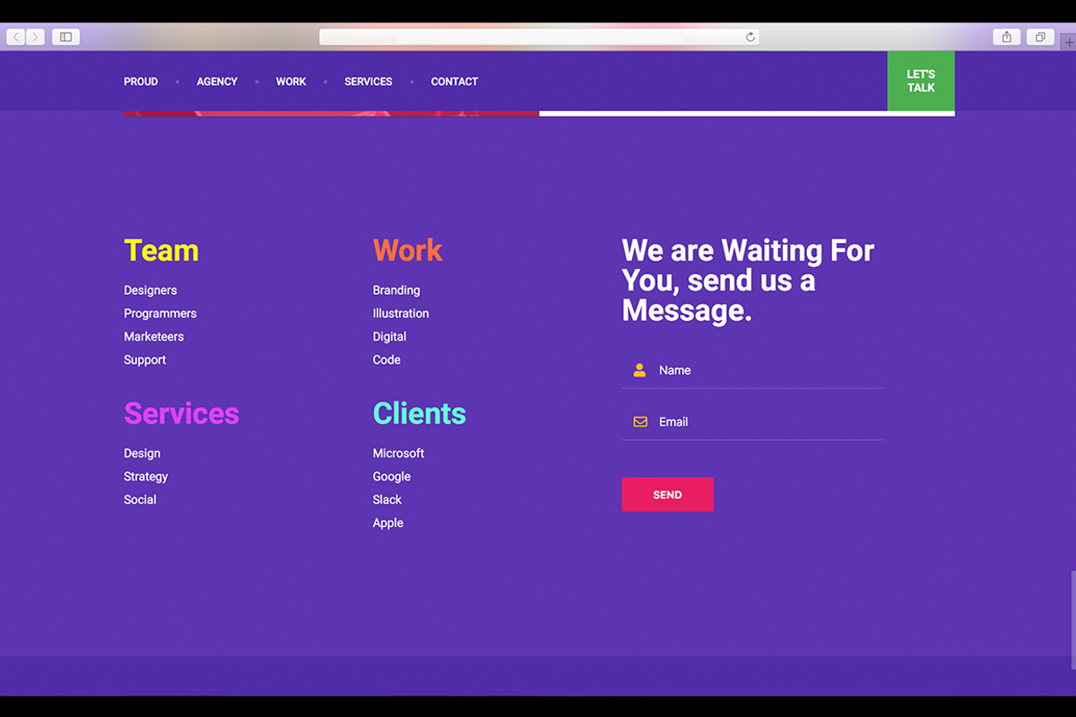 Proud - Creative Agencies, a HTML Template by Storytics (Photo 5 of 7)
