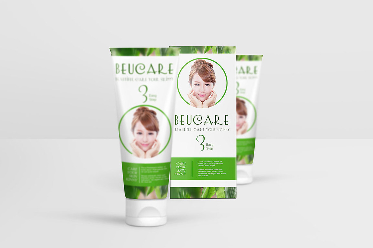 Cosmetics Product Beauty Mockups, a Packaging Mockup by Kongkow (Photo 3 of 6)