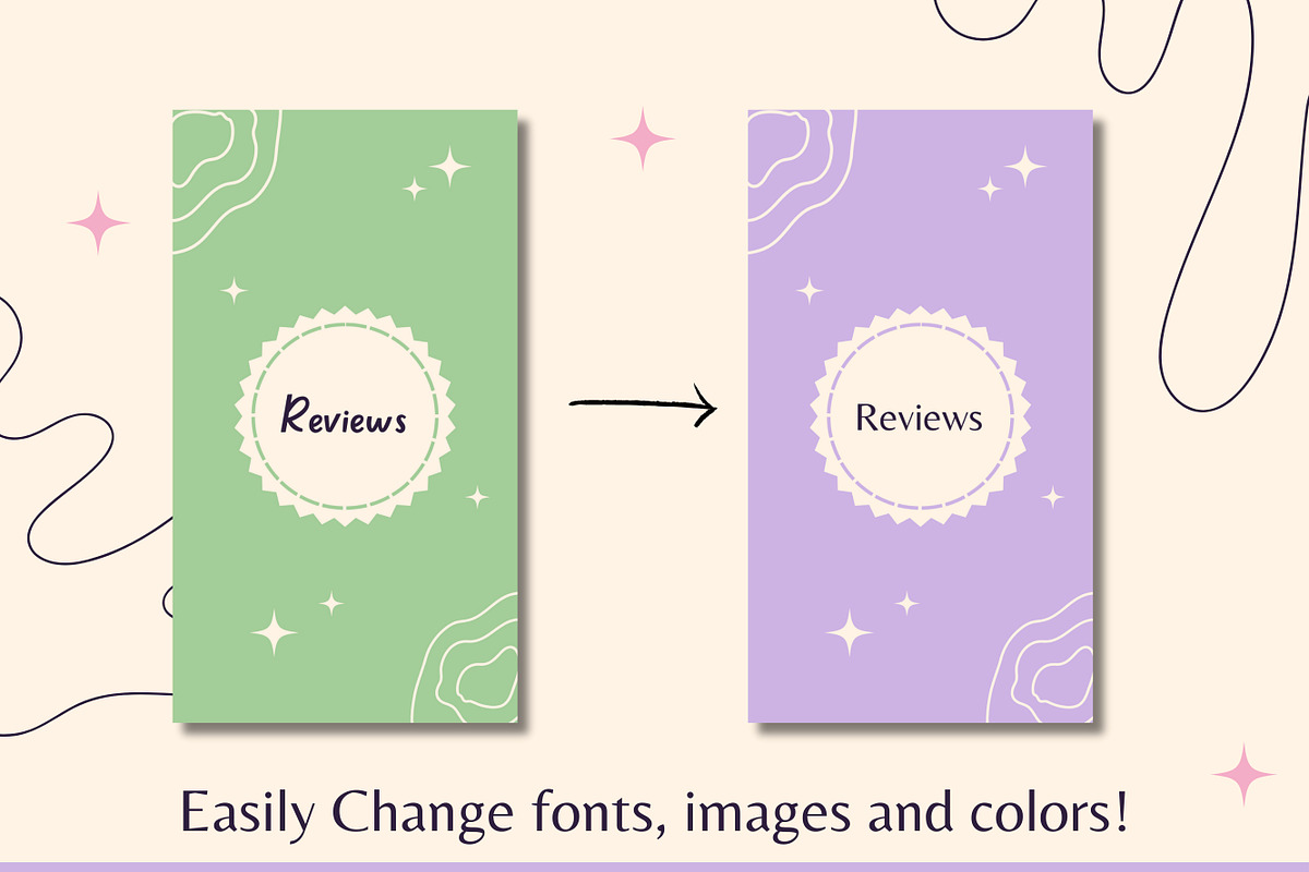50 Instagram Highlights Templates, a Templates & Theme by TemplateCastleStore (Photo 5 of 10)