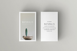 NATURALIS Business Card Template