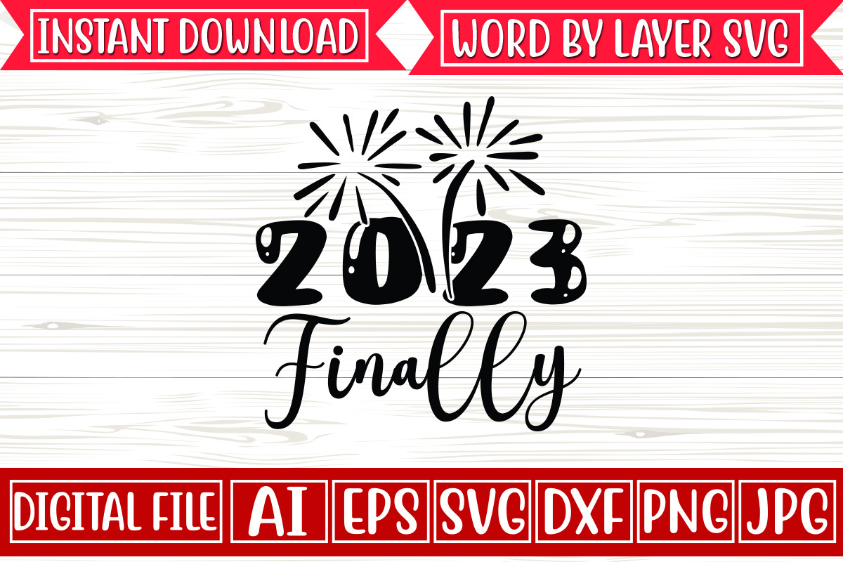 Happy New Year Svg Bundle, an Object Graphic by CrexoraLab (Photo 2 of 3)