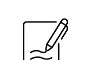 Vector Digital Learning Skills Icons, an Outline Icon by adenpinkstore (Thumbnail 7 of 11)