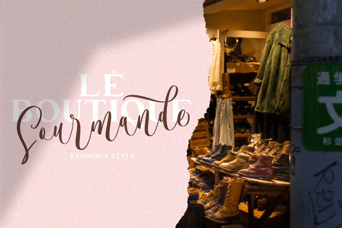 The Bordellia Font Duo, a Script Font by Angin Studio (Photo 3 of 15)