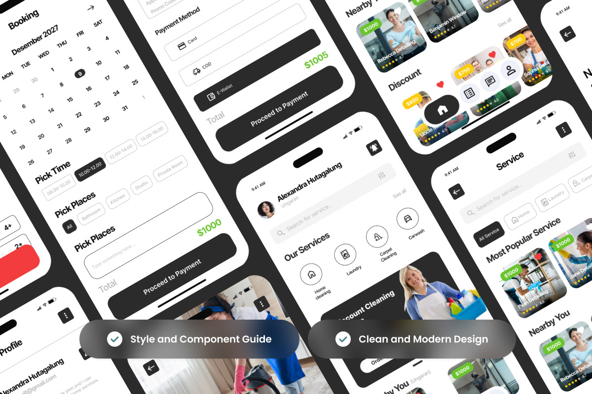 Reviro - Home Cleaning Mobile preview 3