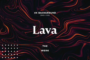 Lava - 4K Background
