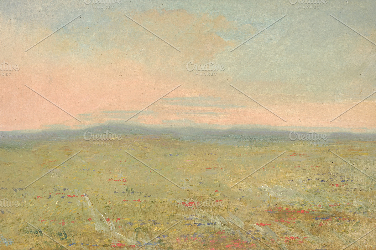 Antique Landscapes, a Texture Graphic by Blue Line Design (Photo 3 of 21)
