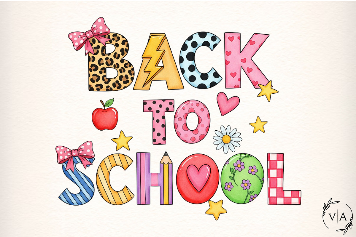 Back to School Png, School Doodles, an Illustration by Craft Nest (Photo 1 of 7)