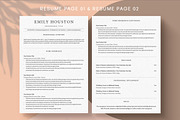 ATS Friendly Resume Template, a Resume Template by UX-group (Thumbnail 3 of 6)
