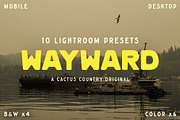 Wayward Lightroom Presets, a Brushes & More by Cactus Country (Thumbnail 1 of 11)