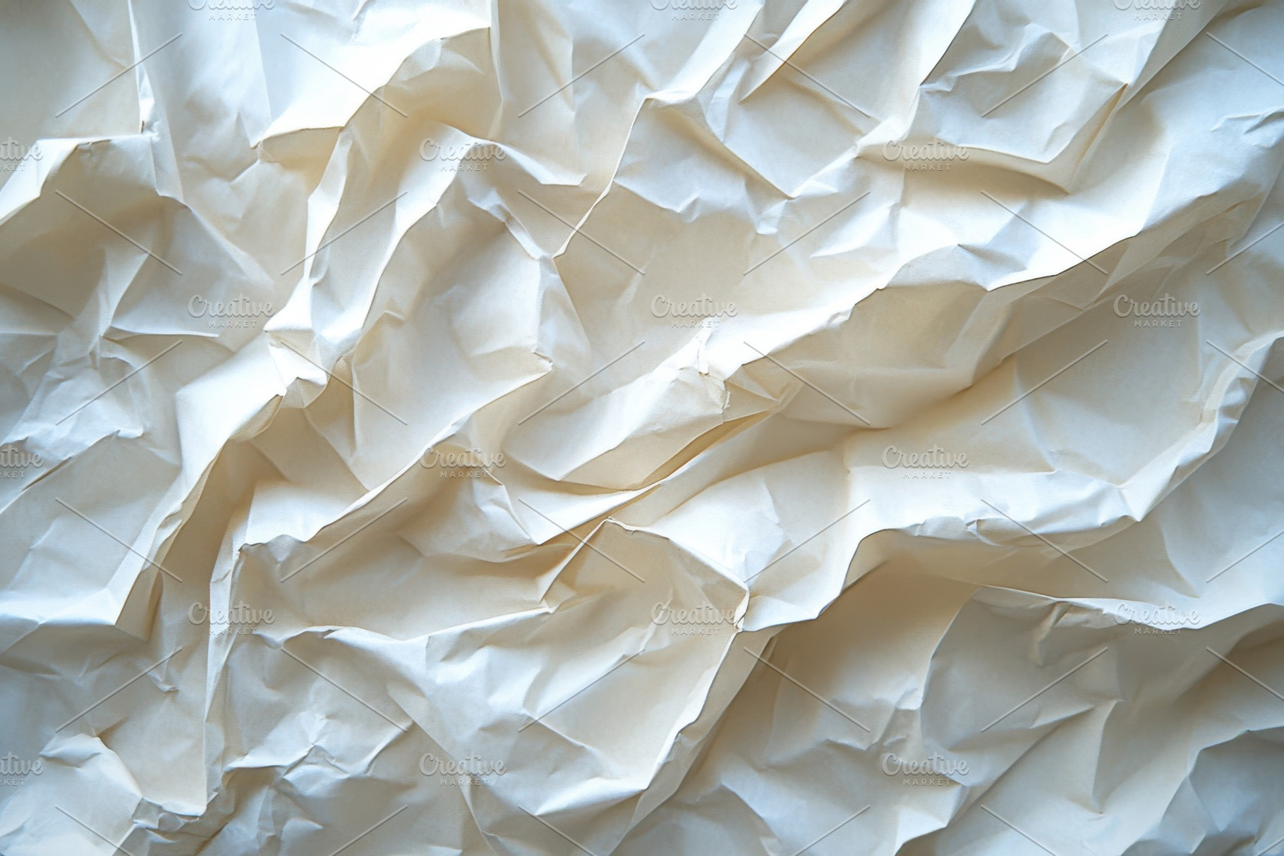 Crumpled Beige Paper Texture Backgro, a Background Photo by Pixeness Studio