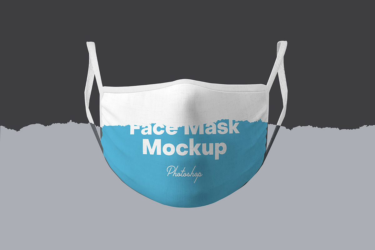 Face Mask Mockups, a Mask Mockup by artimasa (Photo 4 of 7)